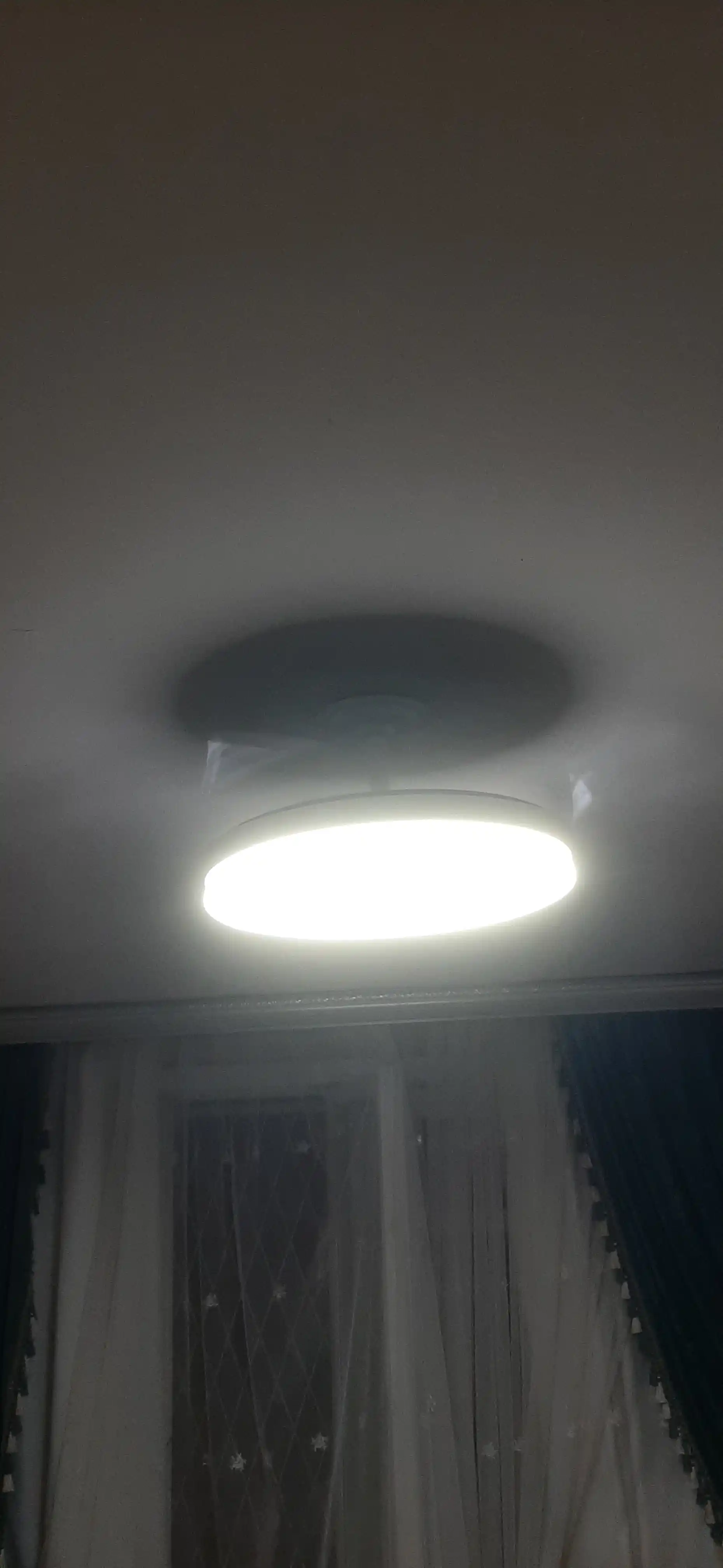 LED люстра с вентилятором с пультом 3 режима света, 4 скорости, современная для дома