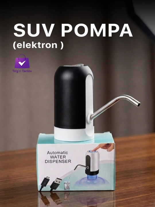 Nasos suv nasosi pompa suvga 5-10litrga 20litr suv pompa elektronniy - 