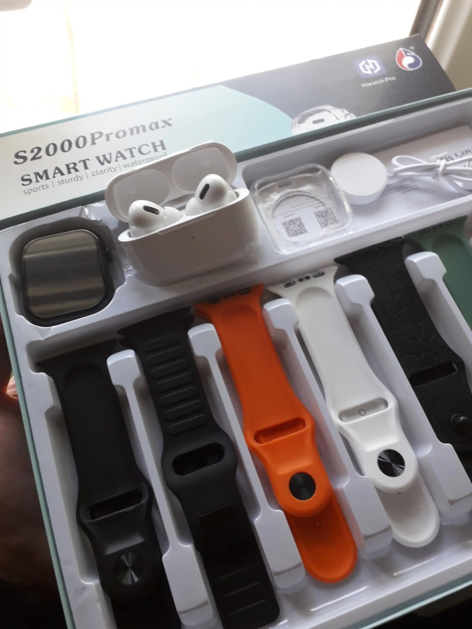 Smart watch S2000/ V11 Pro Max, Seres11 46mm, 10 ремешков, для повседневного использования