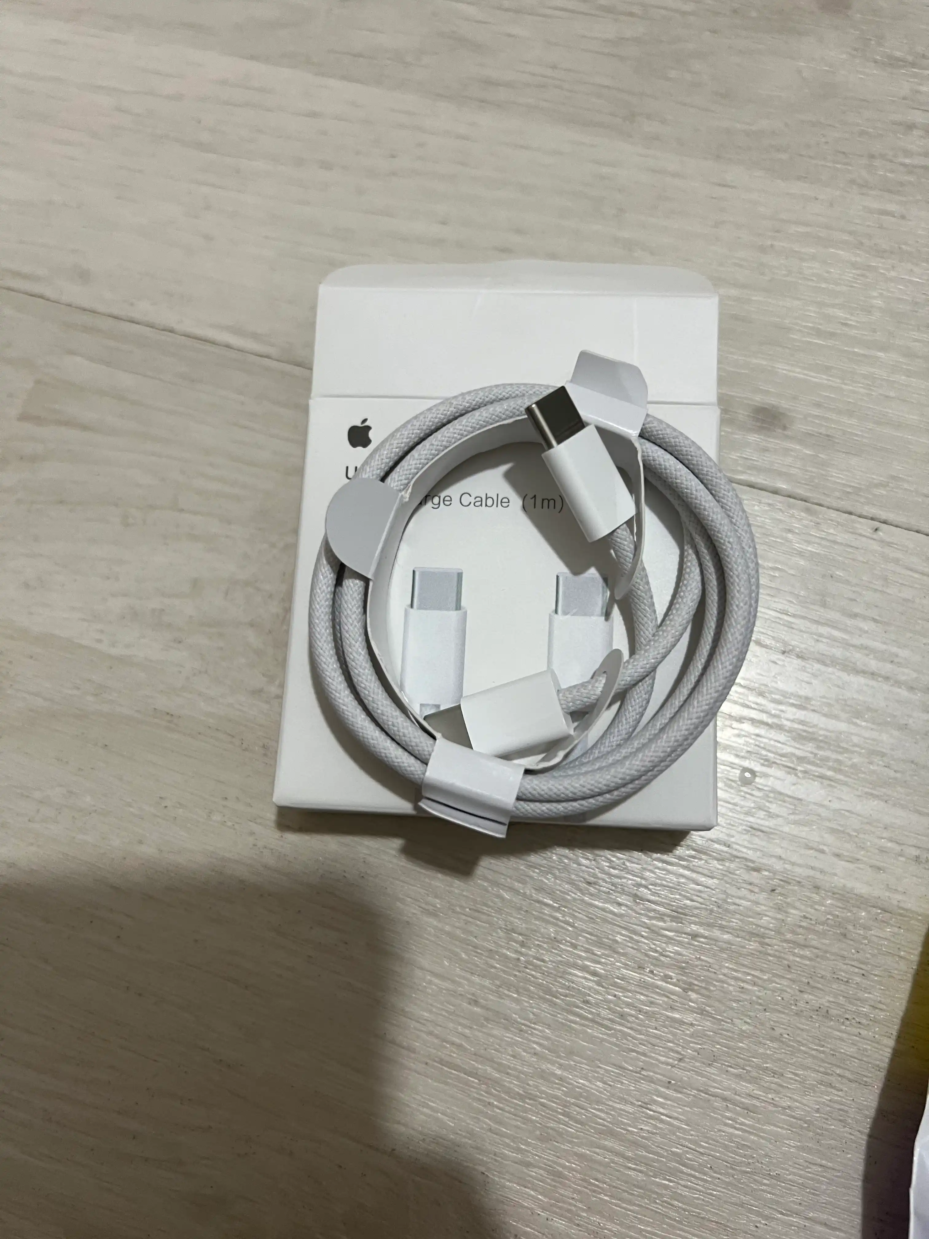 IPhone va Android uchun Type-C to Type-C zaryadlash kabeli,60W
