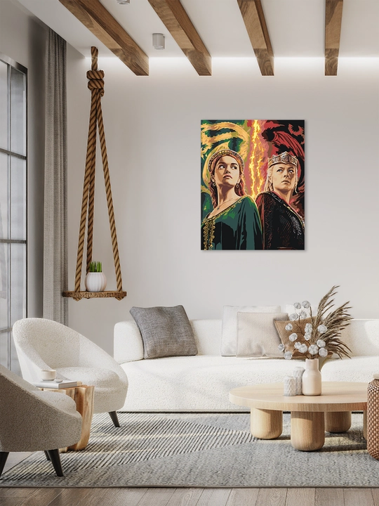 Raqamlar bo'yicha rasm chizish ARTERY "Seriallar", 40×50 sm