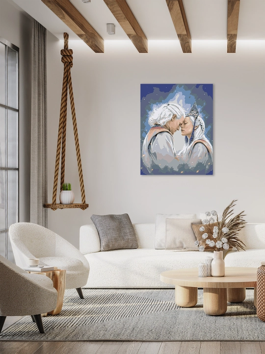 Raqamlar bo'yicha rasm chizish ARTERY "Seriallar", 40×50 sm