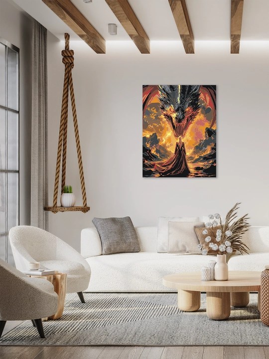 Raqamlar bo'yicha rasm chizish ARTERY "Seriallar", 40×50 sm