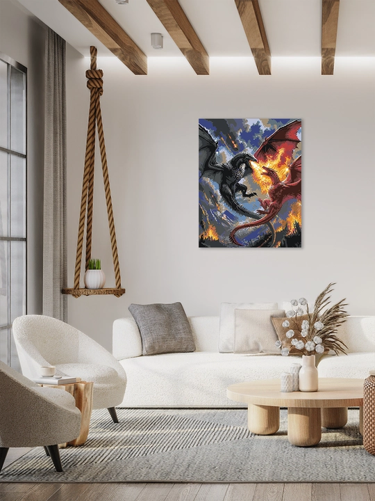 Raqamlar bo'yicha rasm chizish ARTERY "Seriallar", 40×50 sm