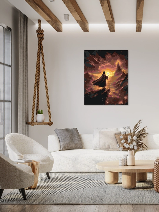 Raqamlar bo'yicha rasm chizish ARTERY "Seriallar", 40×50 sm