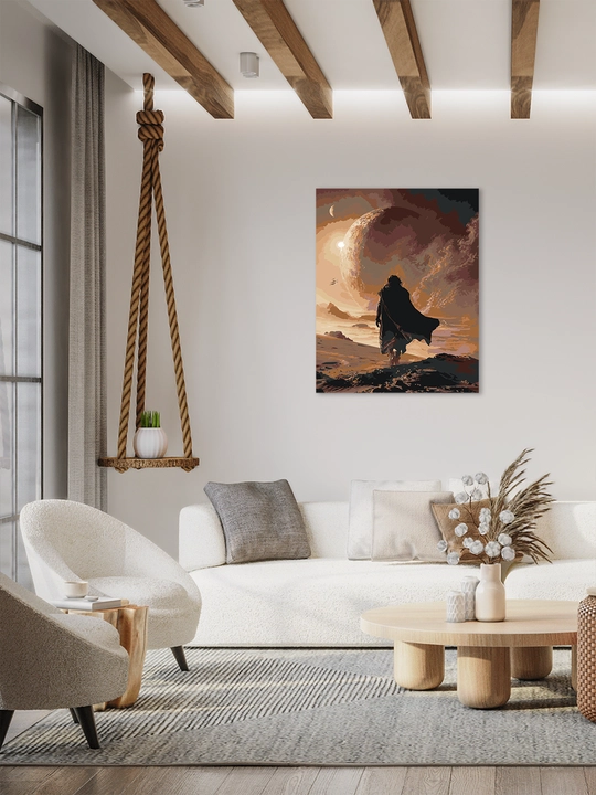 Raqamlar bo'yicha rasm chizish ARTERY "Seriallar", 40×50 sm