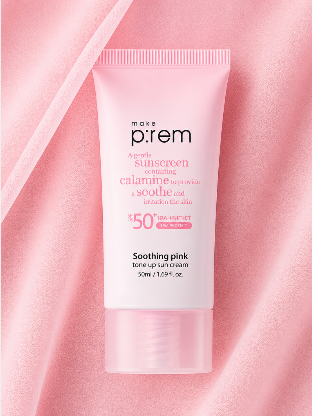 Prem spf 50+ Солнцезащитный крем, тональный осветляющий крем - 