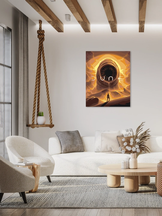 Raqamlar bo'yicha rasm chizish ARTERY "Seriallar", 40×50 sm