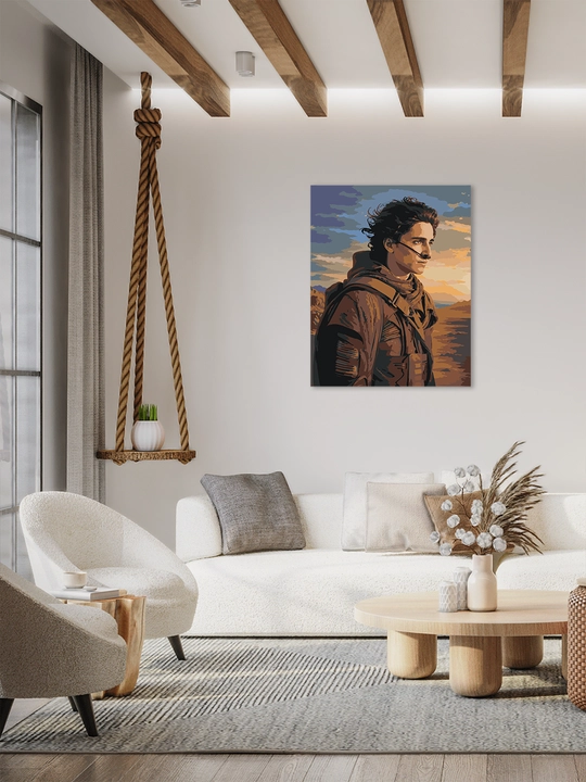 Raqamlar bo'yicha rasm chizish ARTERY "Seriallar", 40×50 sm