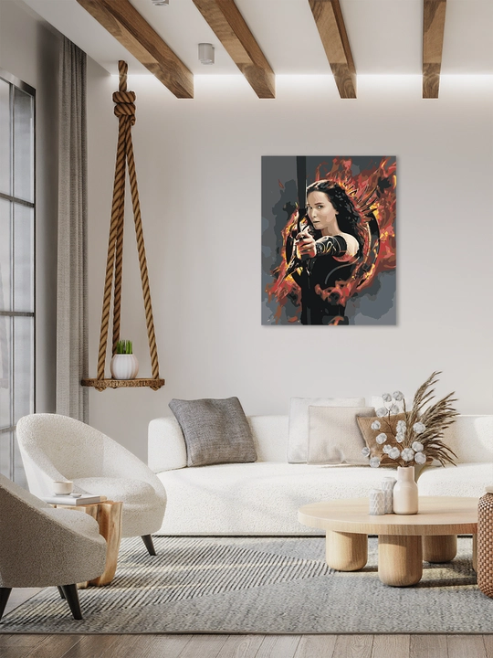 Raqamlar bo'yicha rasm chizish ARTERY "Seriallar", 40×50 sm
