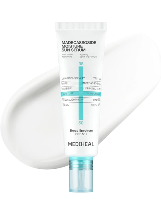 MEDIHEAL Madecassoside Moisture spf 50+ Солнцезащитный крем - 