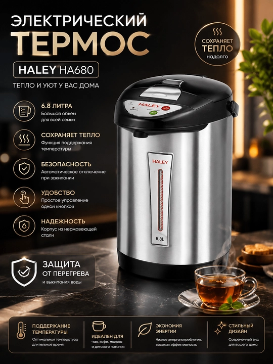 Termopot Haley HA680 - 