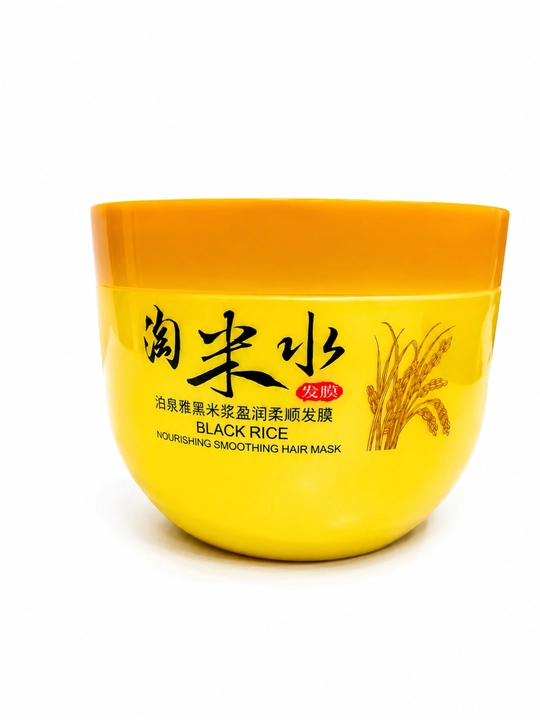 Маска для волос Rice Water, с экстрактом черного риса, питание, увлажнение, 500 мл