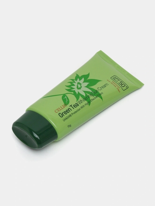 Увлажняющий и солнцезащитный крем для лица Dr.Cellio 98%, SPF 50+
