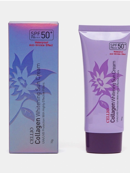 Увлажняющий и солнцезащитный крем для лица Dr.Cellio 98%, SPF 50+ - 