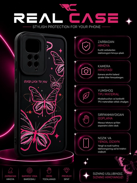 Чехол для Redmi Note 11, Redmi Note 11S