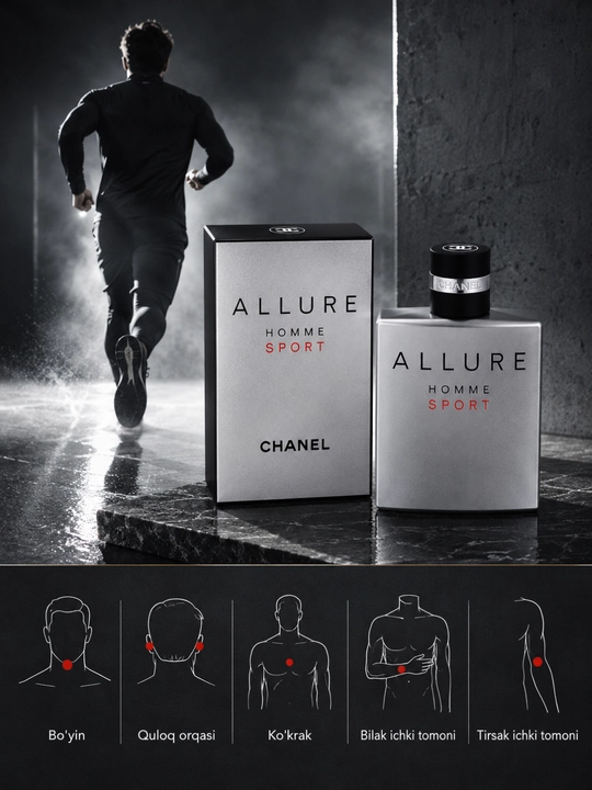 Мужской парфюм Chanel Sport Eau de Toilette – свежий, цитрусовый и древесный аромат