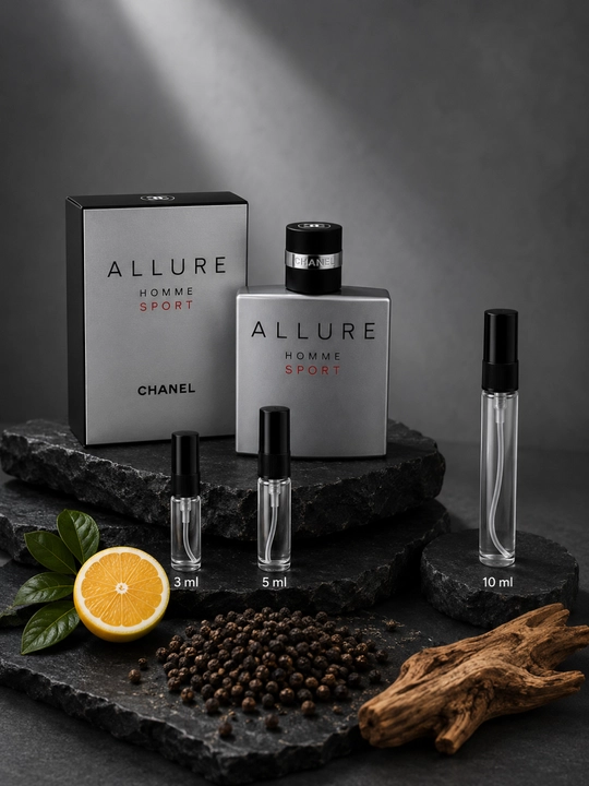 Erkaklar parfyumi Chanel Sport Eau de Toilette –  Fresh, Citrus va Yog'ochsimon Hid - 