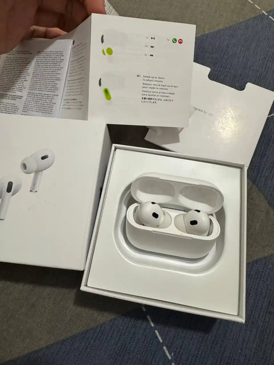 Simsiz quloqchin Pro 2 sensorli iPhone va Android uchun bluetooth naushnik