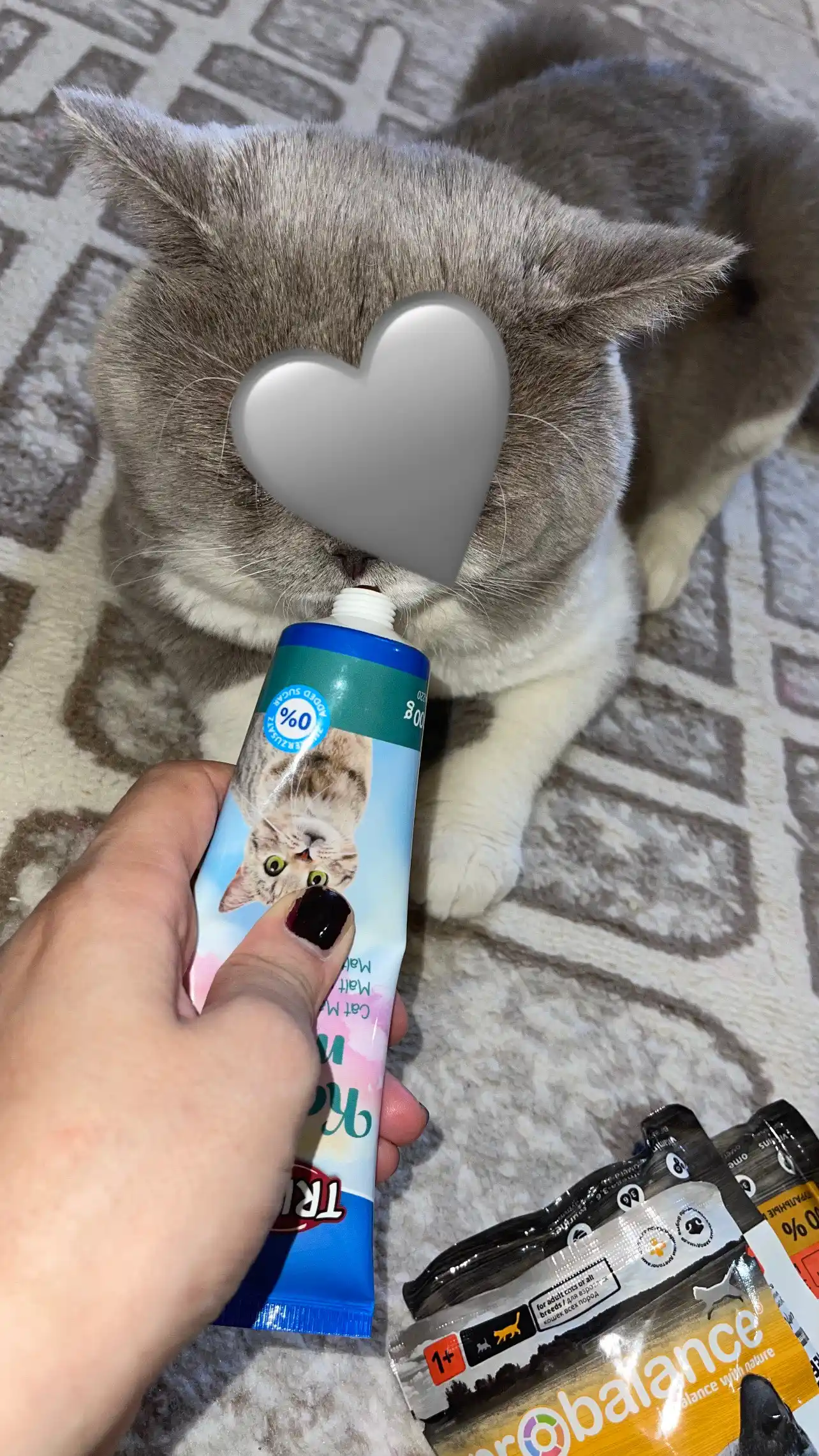 Паста для выведения шерсти из желудка TRIXIE мальт паста, 100 г