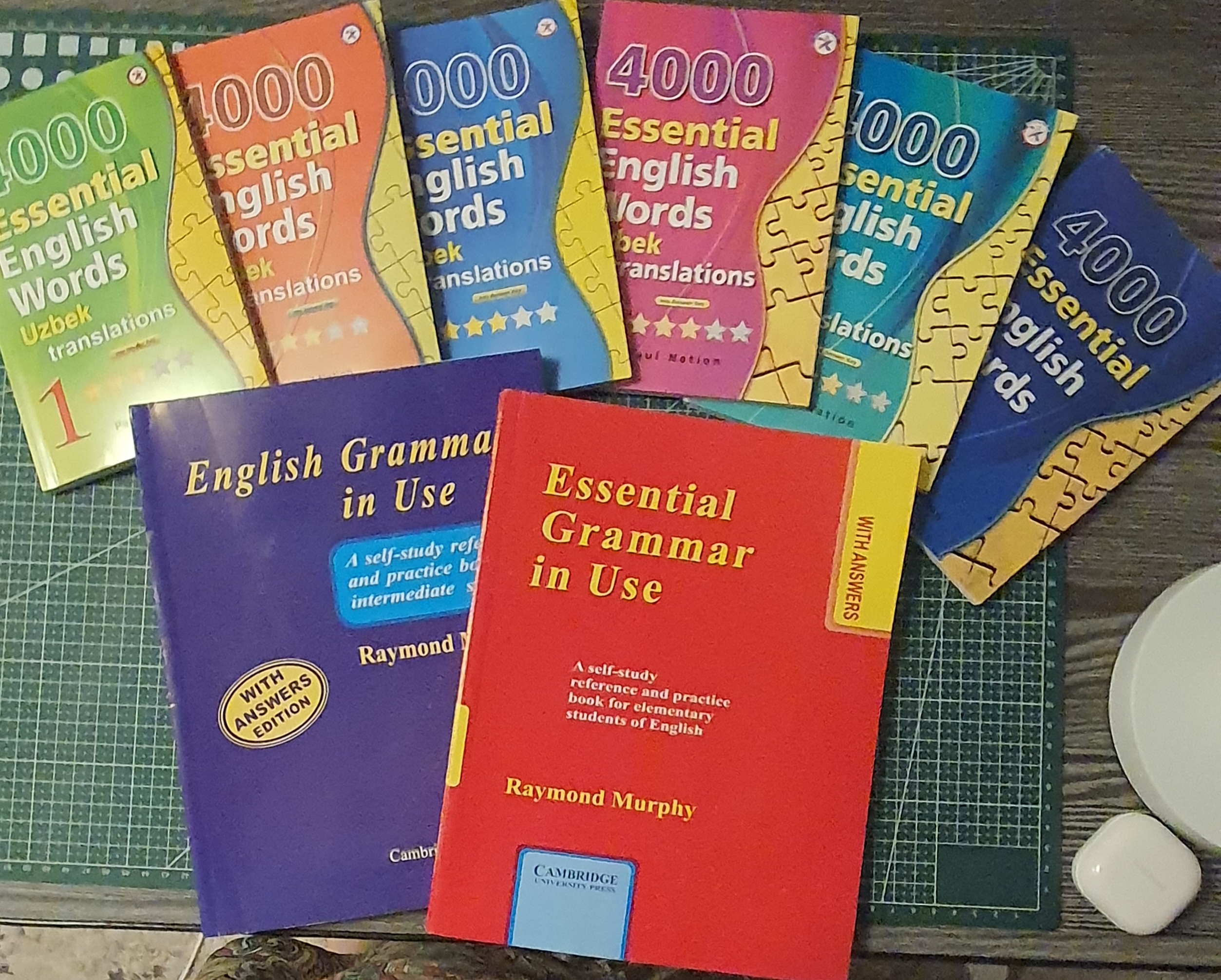 4000 essential english words 1, 2, 3, 4, 5, 6, Uzbek translations