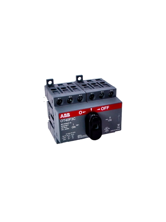 Компактный рубильник ABB OT40F3C 40А 27кВА - 