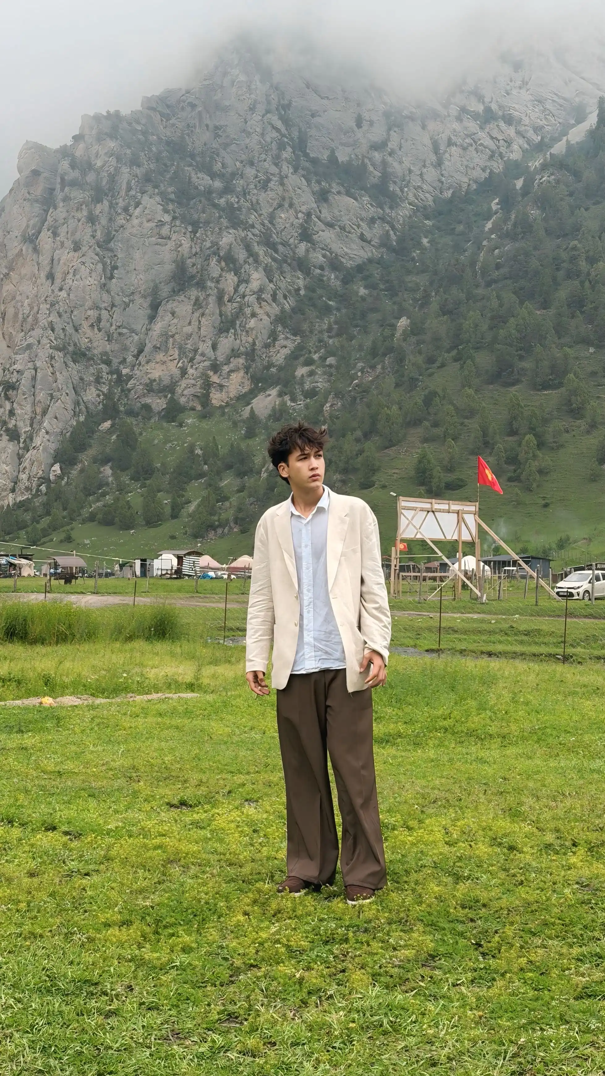 Baggy keng erkaklar shimi, erkin bichimli kyulot, oversize qisqichli ishton, kundalik