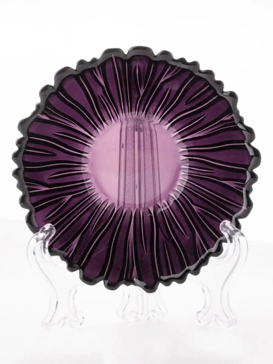 Pastabahce Aurora Amethyst 14 sm mustahkamlangan shishadan tayyorlangan salat idishlari, 6 dona