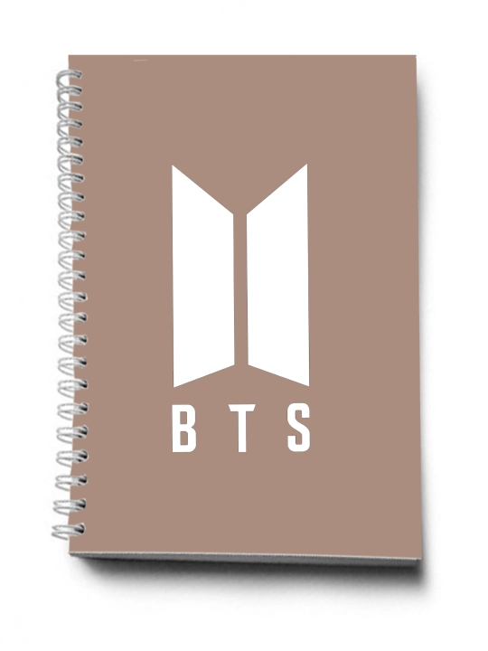 BTS, K-POP, bloknot va planner 2 tasi 1 da - 30 varaqli, 2 bo'limli