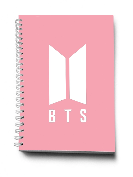 BTS, K-POP, bloknot va planner 2 tasi 1 da - 30 varaqli, 2 bo'limli