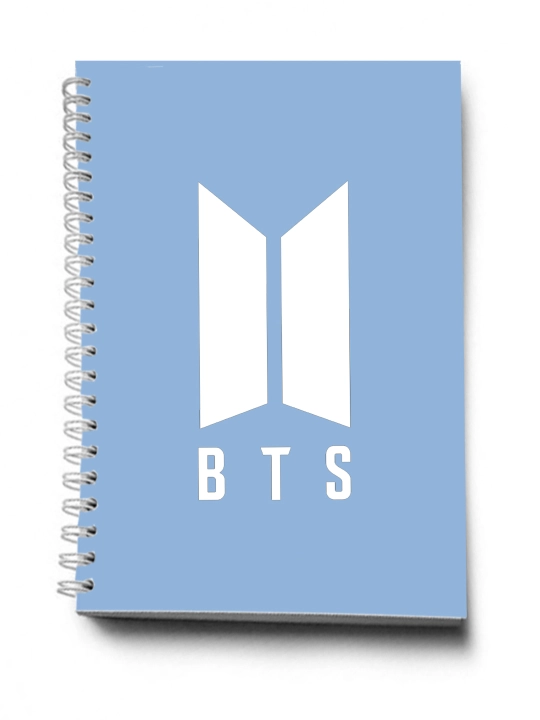 BTS, K-POP, bloknot va planner 2 tasi 1 da - 30 varaqli, 2 bo'limli