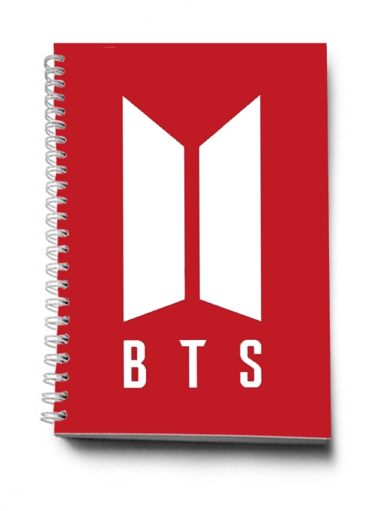 K-POP, Blackpink, BTS, Stray Kids, Bloknot va Planner 2 tasi 1 da - 30 varaqli, 2 bo'limli