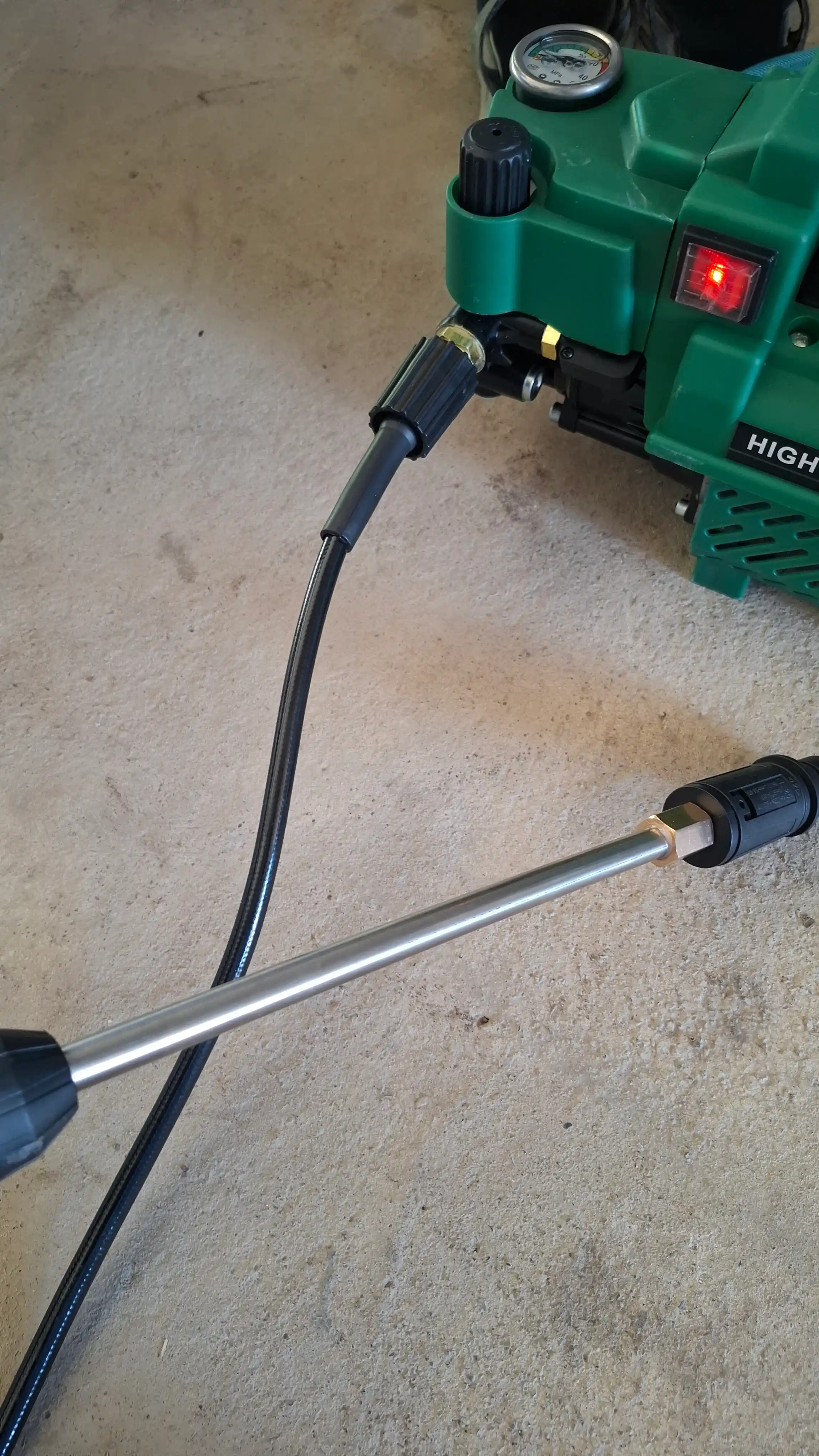 Alfa Karcher yuqori bosimli mashina, avtomobil yuvish moslamasi, 2200W - avtomobil yuvish qurilmasi