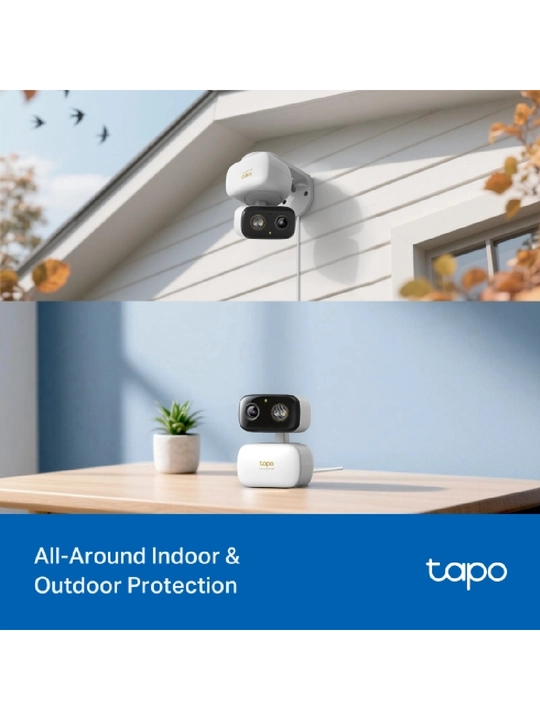 Tapo C236 Wi-Fi kamera  Aylanuvchi 360°  3K QHD 5MP  AI aniqlash