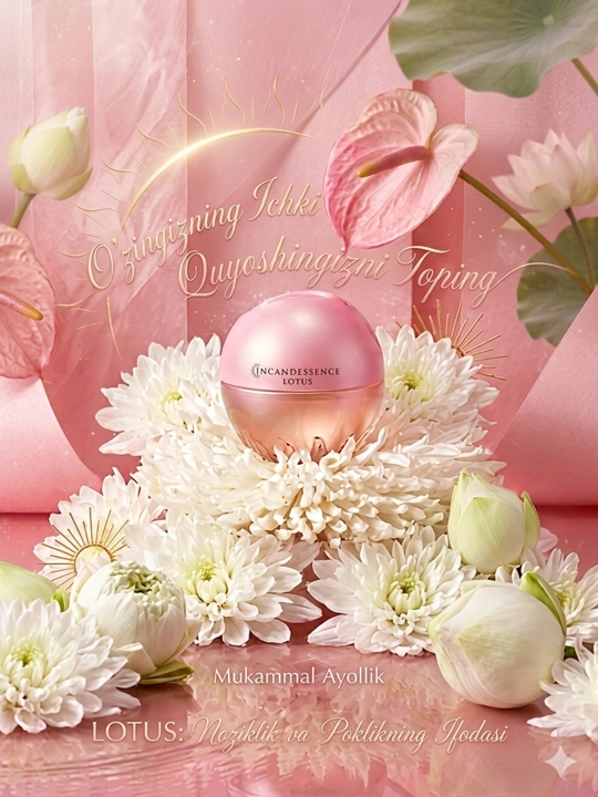 Incandessence Lotus ayollar parfyumi Avon polsha, 50 ml