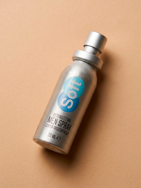 Soft Men Spray prolongator-sprey