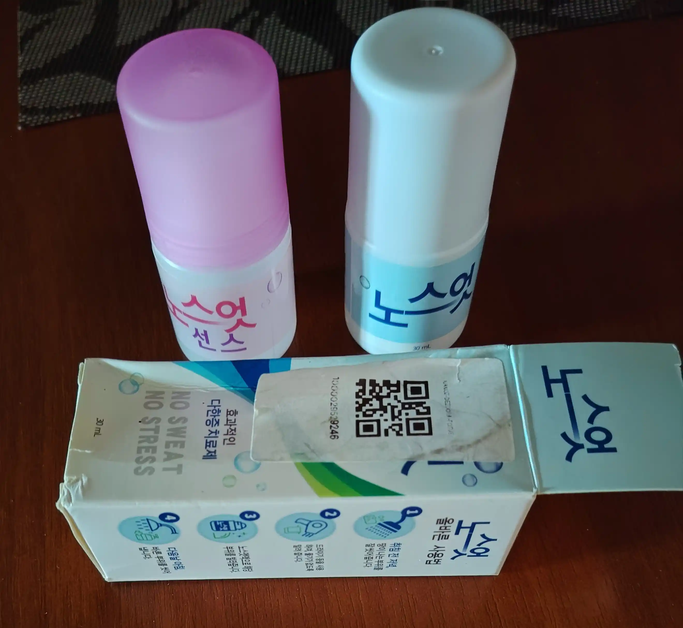 Erkaklar va ayollar uchun terga qarshi antiperspirant dezodorant, 30 ml