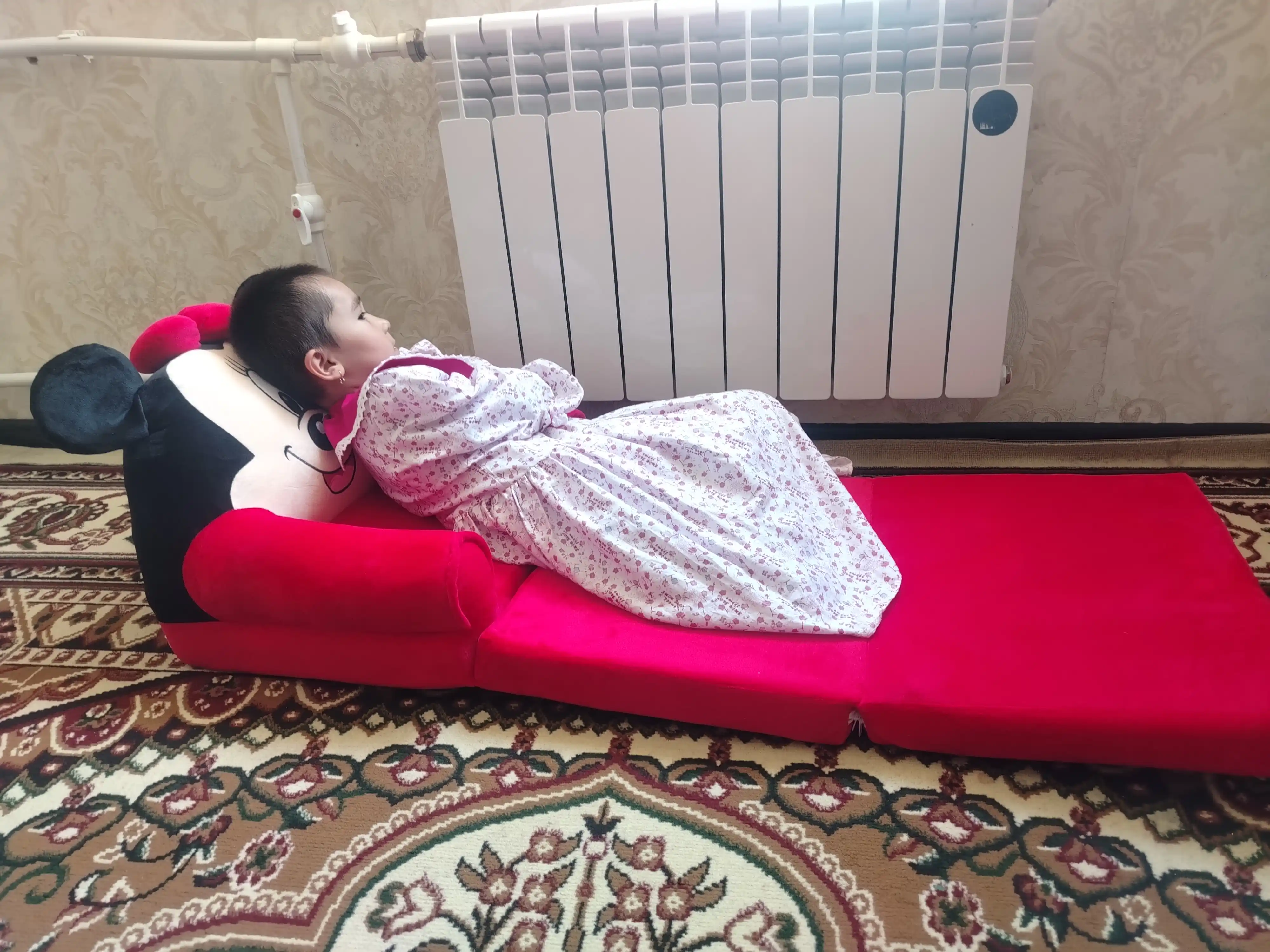 Детское мягкое кресло-диван, кресло-сидушка для детей, Стич и Пикачу, игрушка