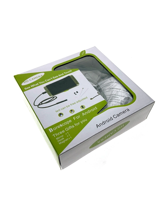 Qiyin joylarni ko‘rish uchun 2 m kamerali USB endoskop