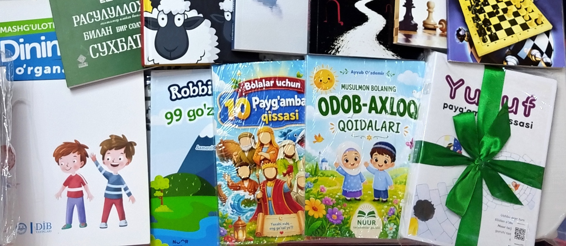 10 ta Kitob. Payg'ambarlar qissalari, Bolalar kitoblari, Payg'ambarlar tarixi, sovg'a