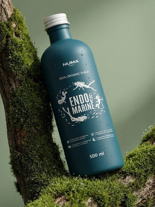 Endo Marine напиток 500 мл Numa Family, для иммунитета, энергии и сил