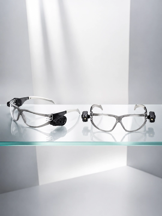 Очки защитные 3M LED Light Vision с подсветкой антизапотевающие UV400 - 