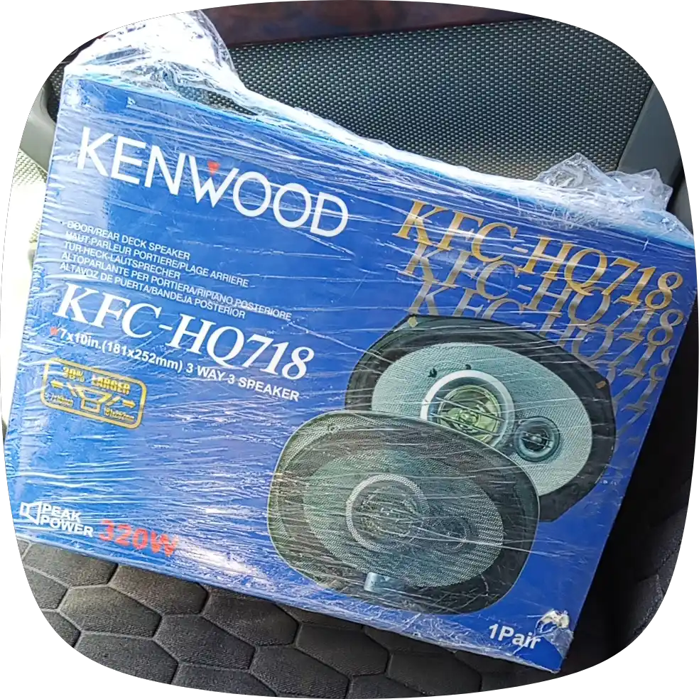 Колонка Kenwood — это та же знаменитая легенда Kfc-hq 718 Bass 2 голоса чистые