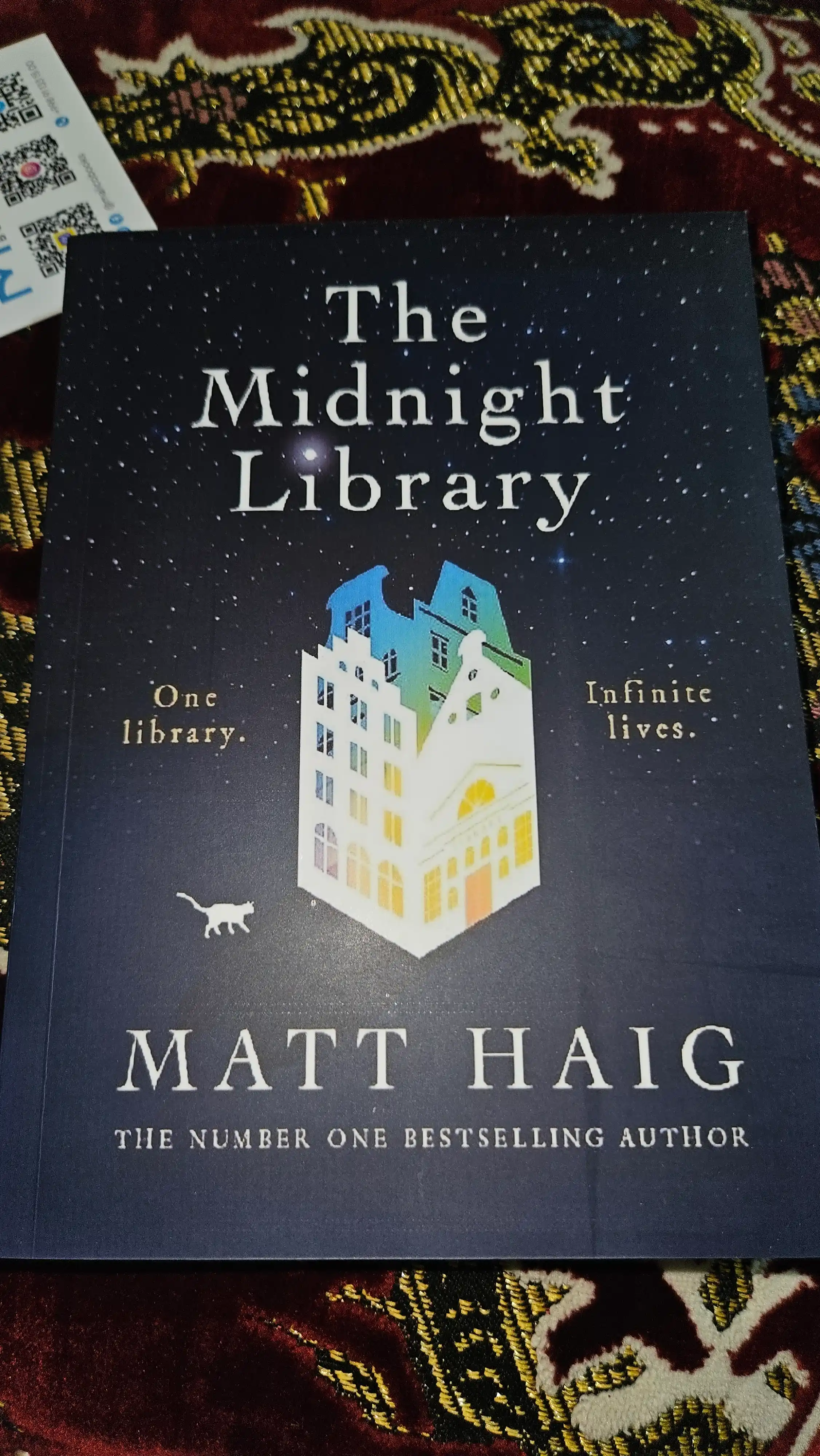 The midnight library. Matt Haig (Книга на английском языке) 