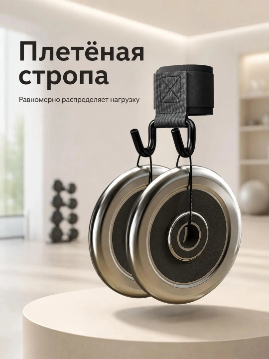 Крюки для турника и штанги, 2 шт, крюки для подтягиваний, кистевые крюки для тяги