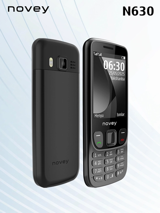 Novey N630 mobil telefon, metall, IPS displey, kamera, Dual SIM