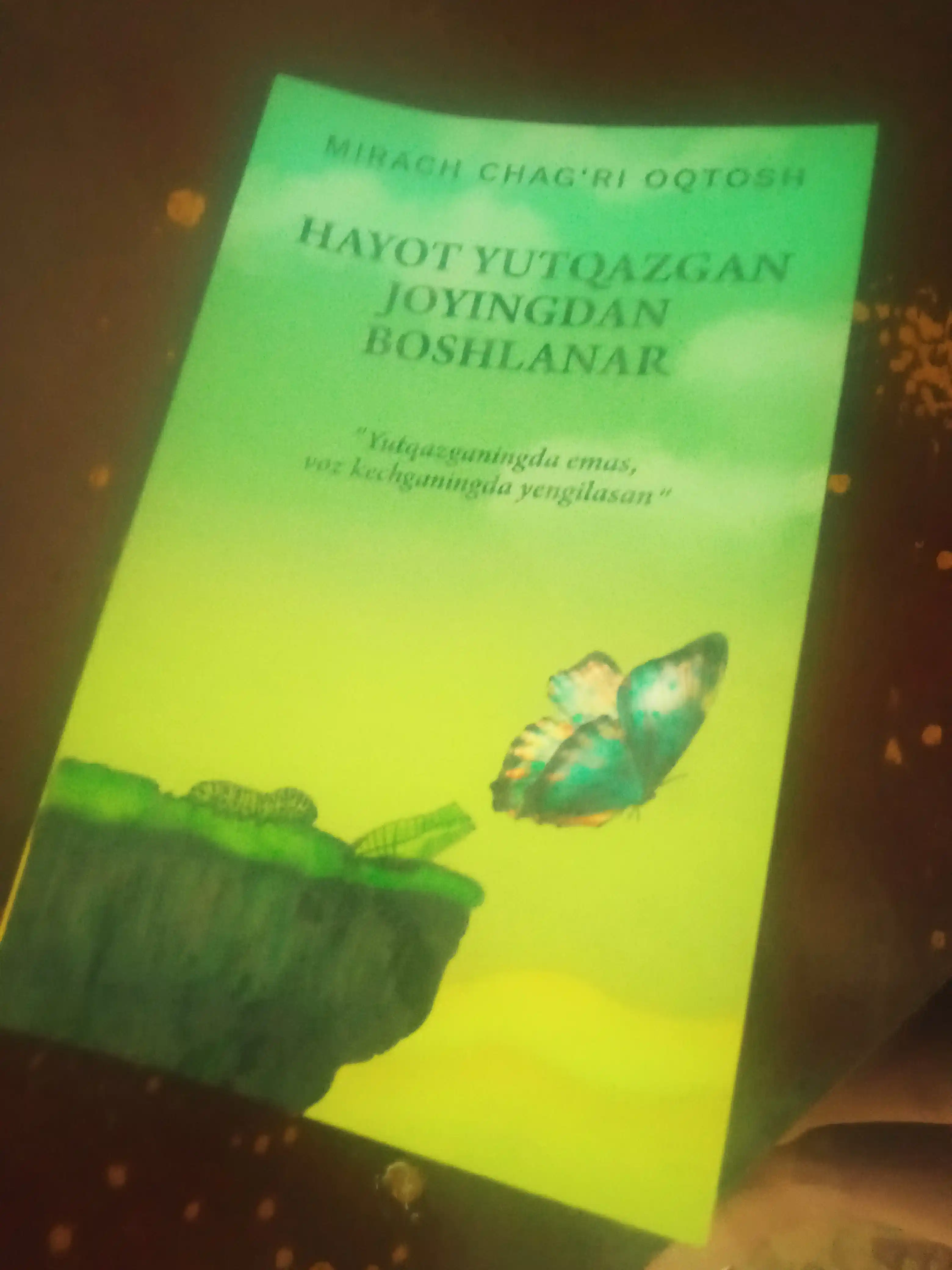 Ўзингга хуш келдинг / Ҳаёт ютқазган жойингдан бошланар — Мирач Чағри Оқтош