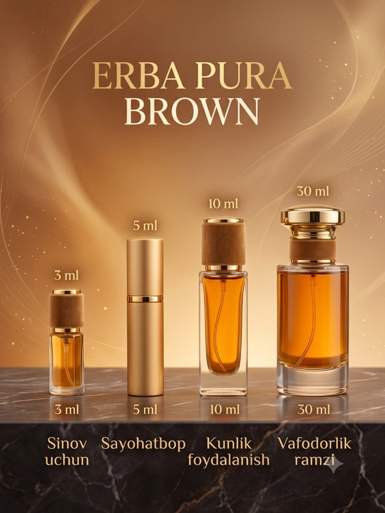 Erba Pura Brown (эрба пура) 10 ml moyli atiri