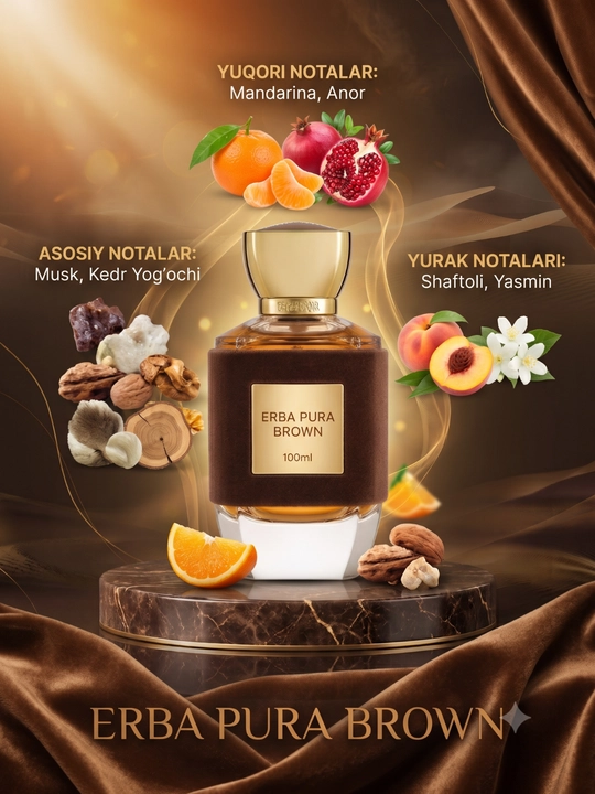 Erba Pura Brown (эрба пура) 10 ml moyli atiri