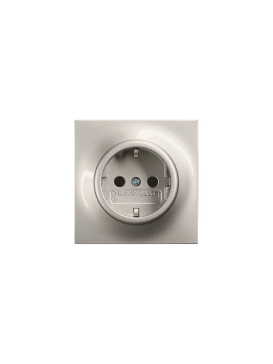 ABB Розетка SCHUKO impuls 16A шампань-металлик (2CKA002011A6217) - 